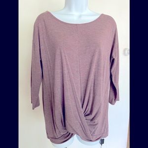 NWOT, ST Tropez West Mauve Top